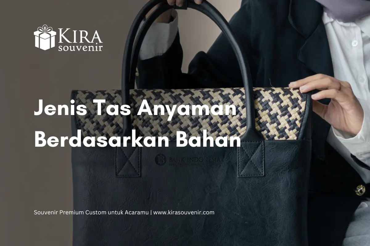 tas anyaman untuk souvenir kantor