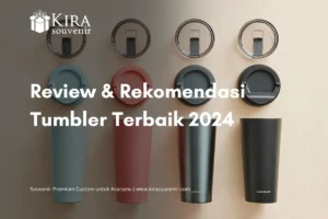 review dan rekomendasi tumbler terbaik 2024 untuk souvenir custom