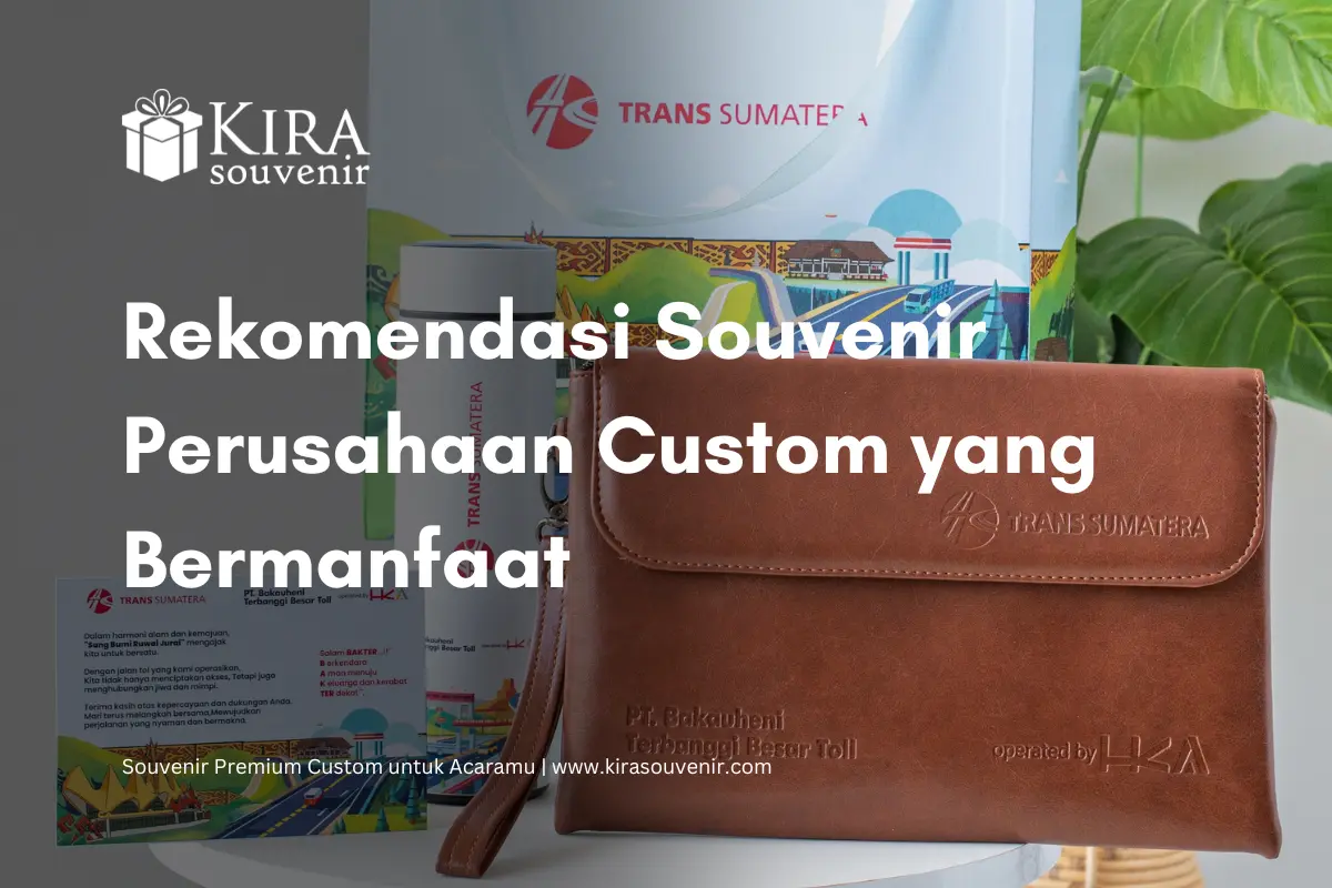 souvenir perusahaan custom