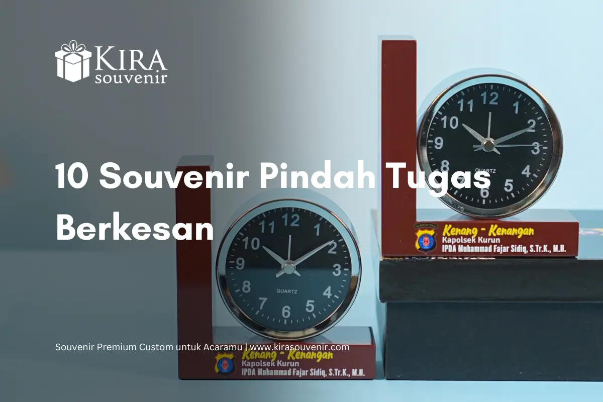 souvenir pindah tugas