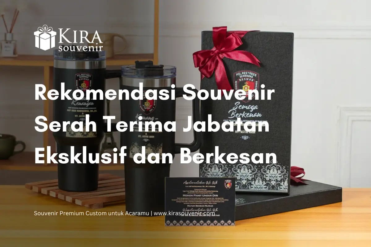 souvenir serah terima jabatan