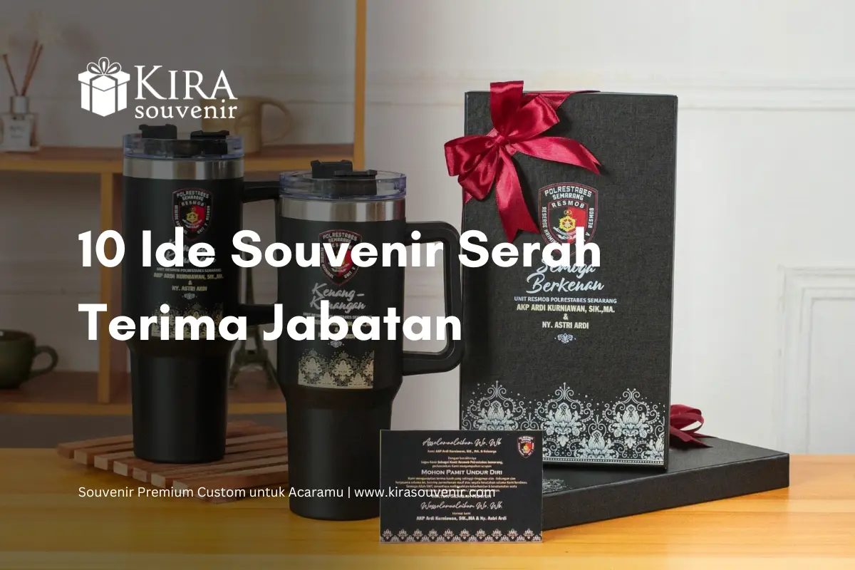 souvenir serah terima jabatan