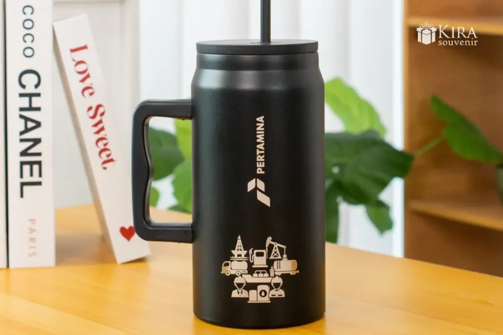 tumbler-souvenir kantor personalisasi