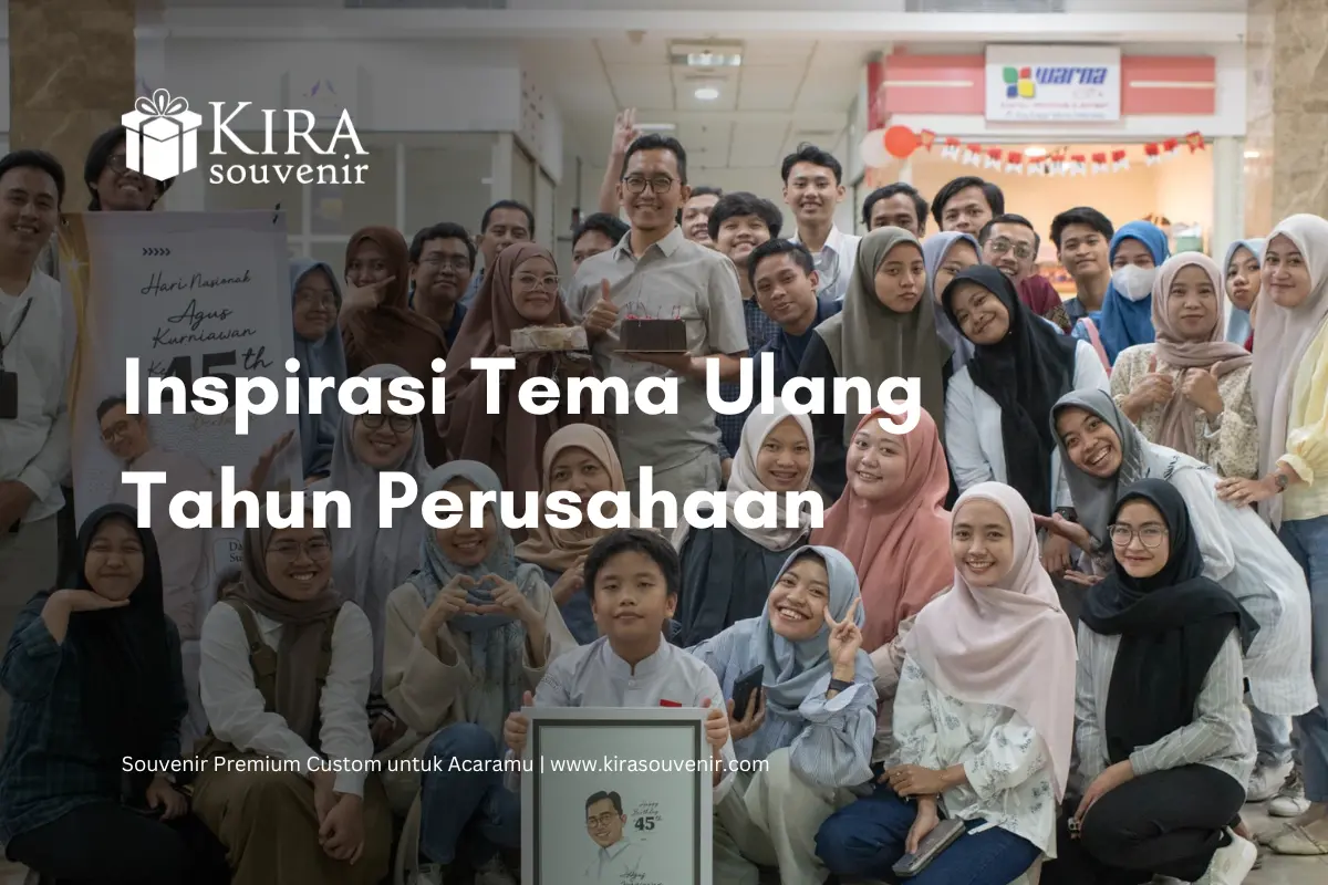 ide tema ulang tahun perusahaan