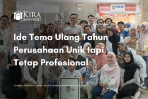 ide tema ulang tahun perusahaan
