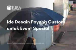 Ide Desain Payung Custom dengan Sentuhan Branding