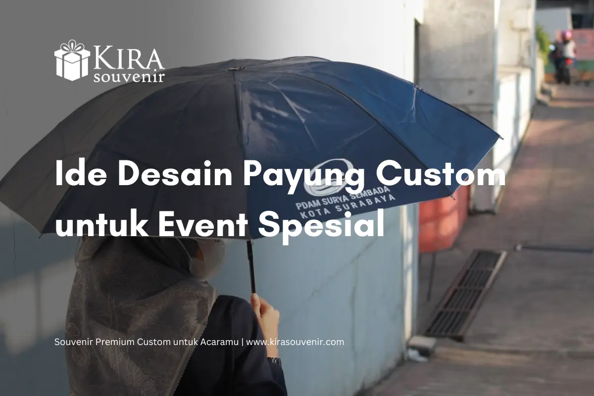 Ide Desain Payung Custom dengan Sentuhan Branding