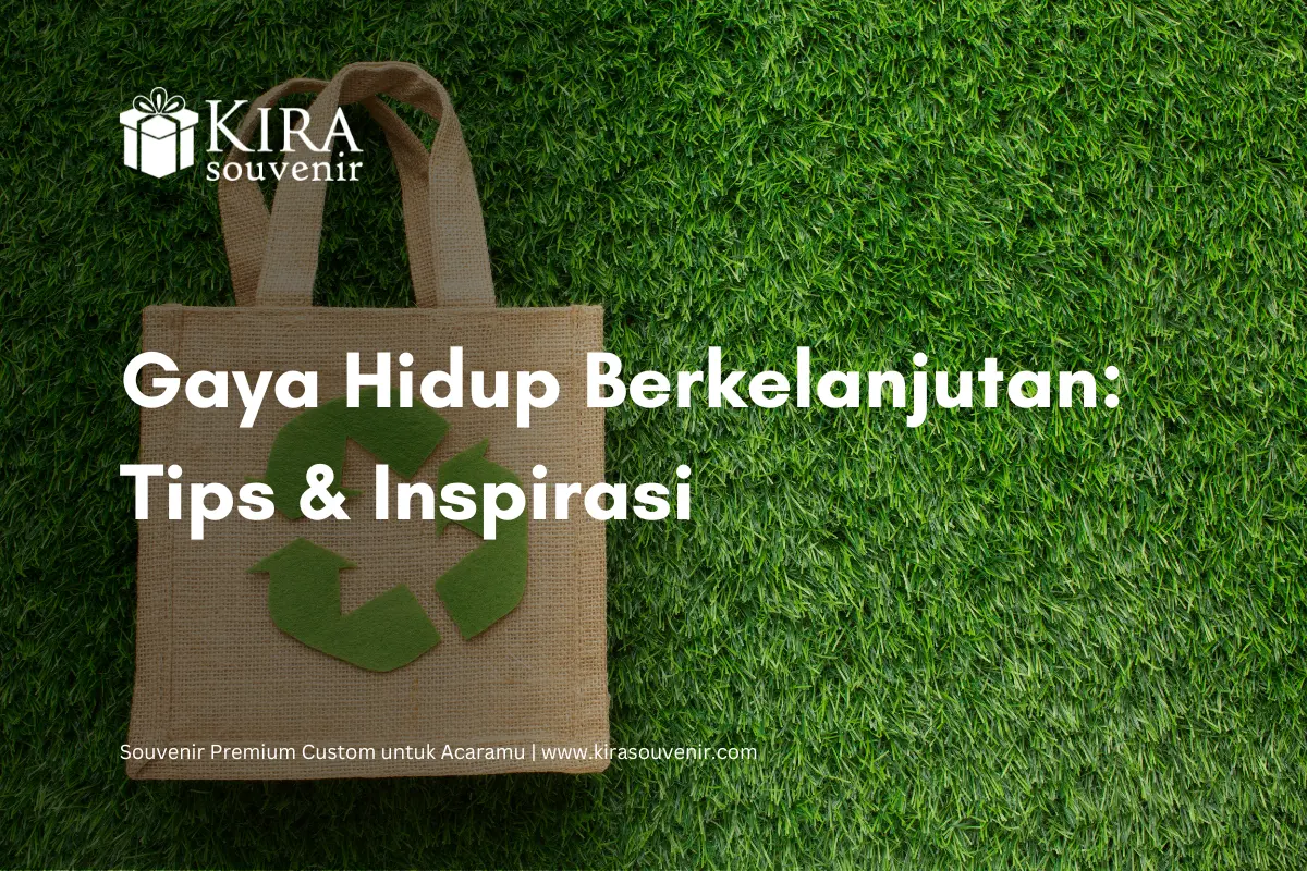 gaya hidup ramah lingkungan