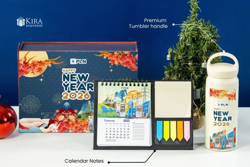 kalender meja custom