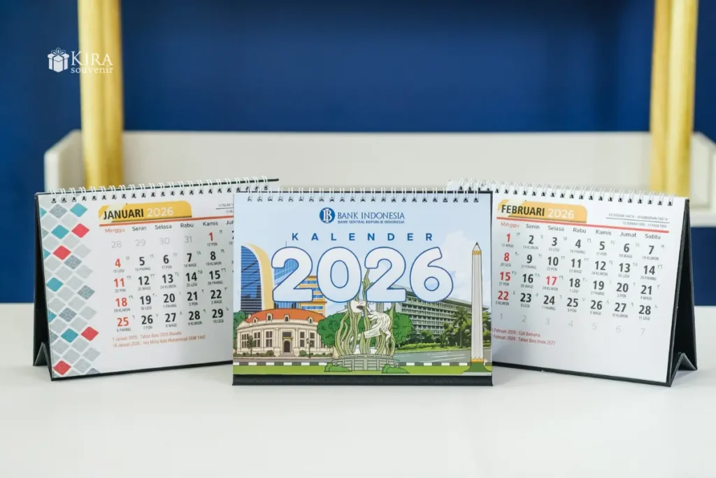 kalender meja custom