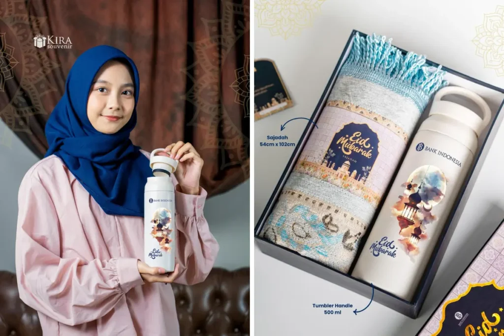 Souvenir Hari Raya-Tumbler Handle Custom Logo