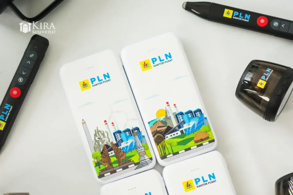 power bank custom logo