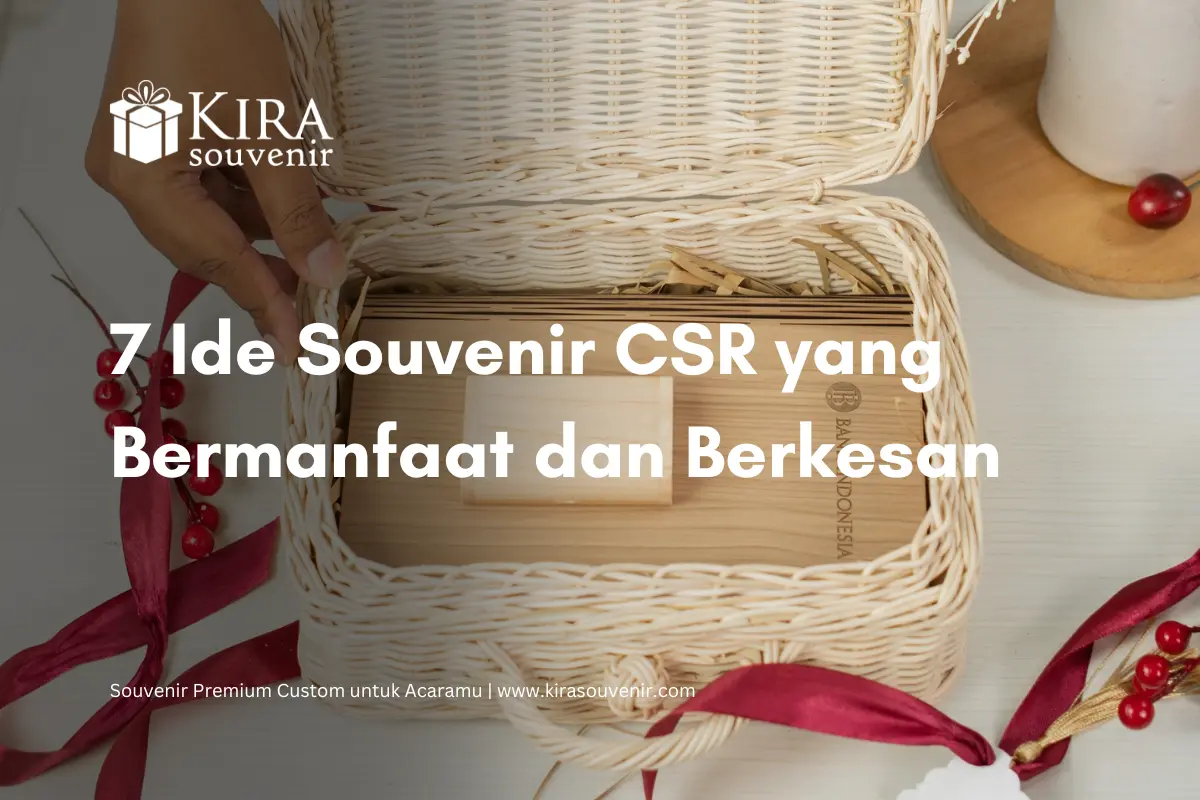 souvenir custom untuk kegiatan csr