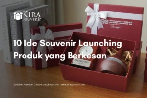 souvenir launching produk