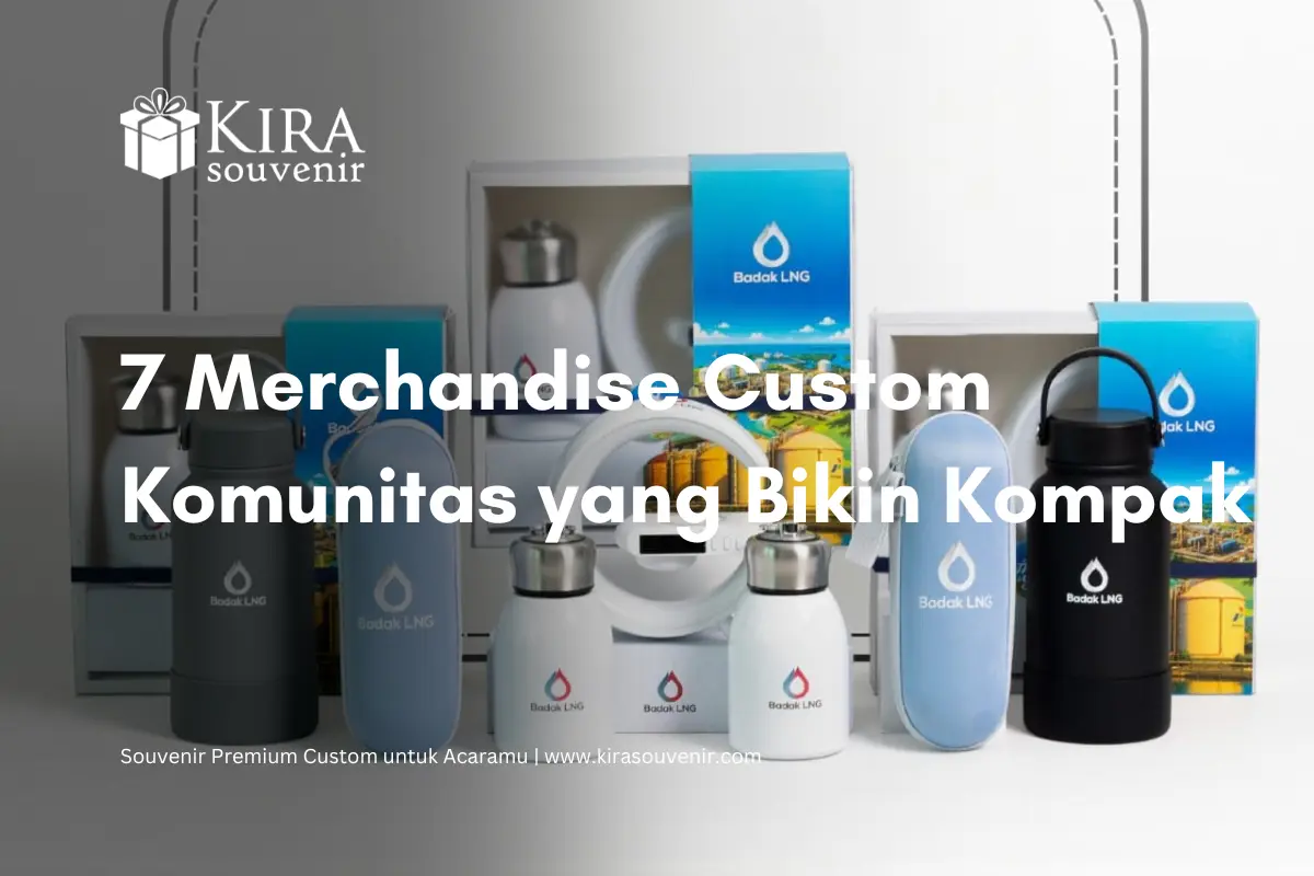 merchandise custom komunitas