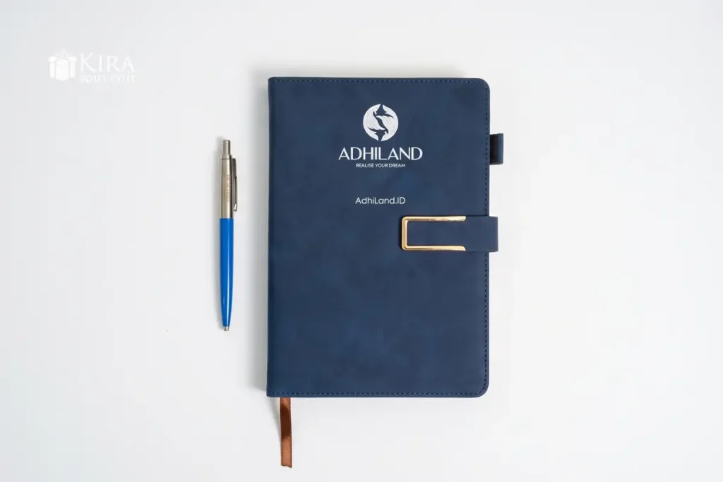 buku agenda leather custom