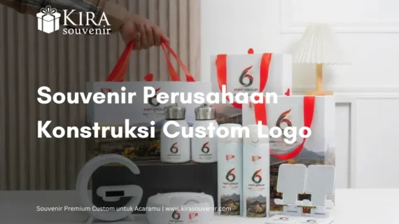 Souvenir Perusahaan Konstruksi dengan Custom Logo 